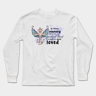 in loving memory of a life Long Sleeve T-Shirt